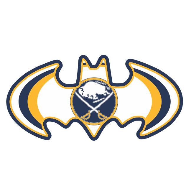 Buffalo Sabres Batman Logo iron on transfers